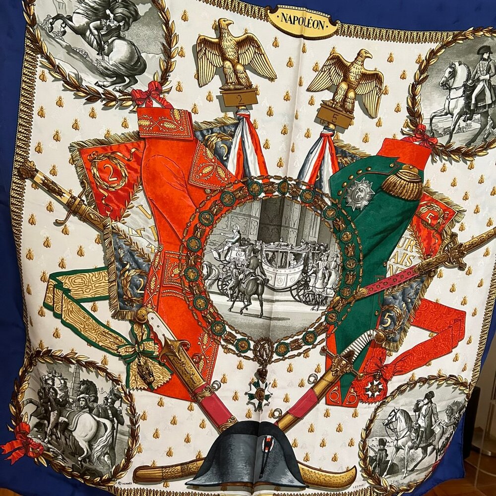 Hermes Silk Scarf